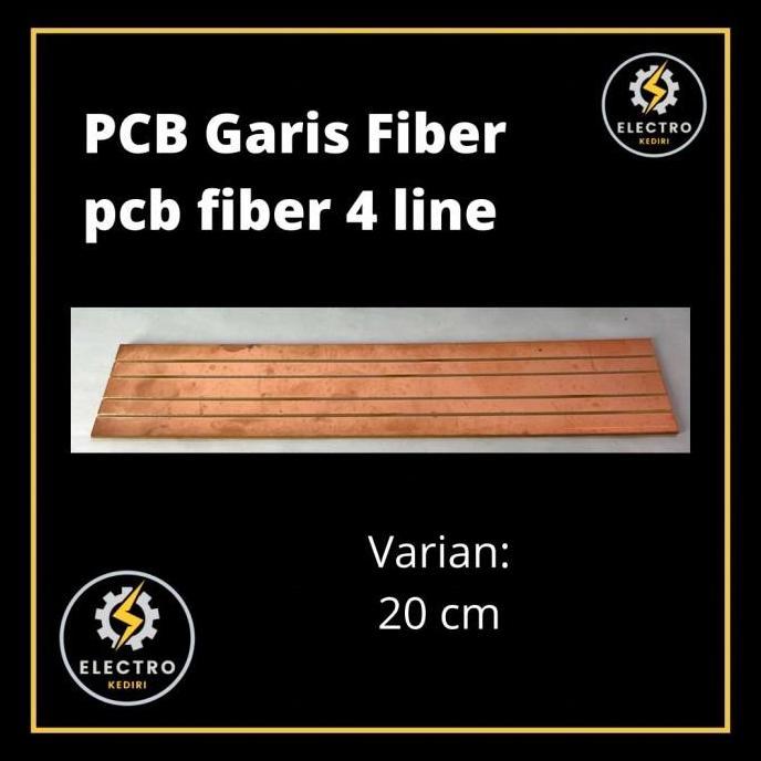 monggo] PCB fiber Garis 20cm | pcb fyber line 20 cm | pcb pararel TR Final