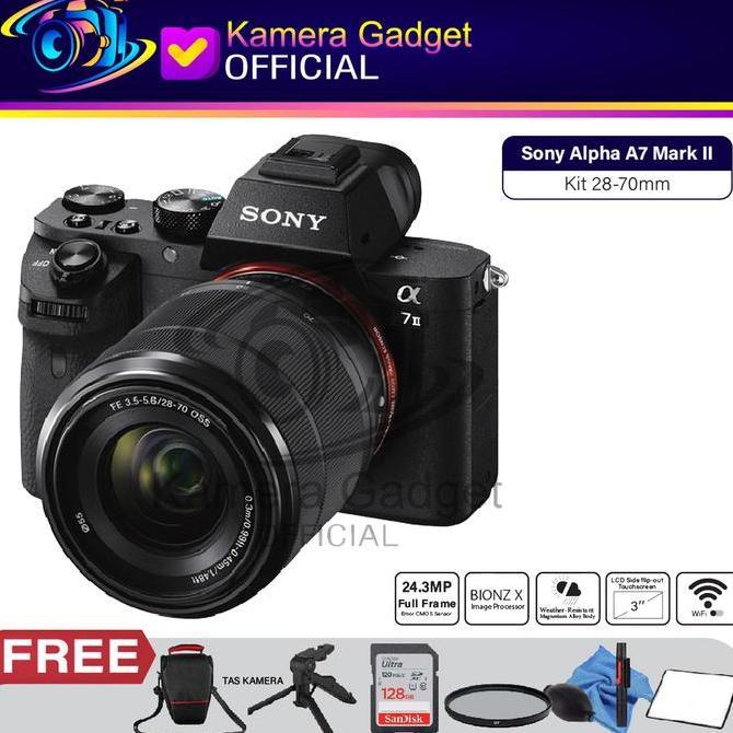 SONY ALPHA A7 II KIT 28-70MM - ALPHA 7 MARK II - A7II - A7 MARK 2 KIT