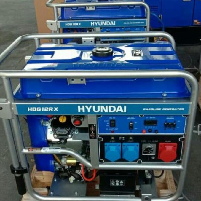 :::::::] Genset Bensin Hyundai Korea 12.000 watt 11.5 Kva HDG 12 RX HDG12RX