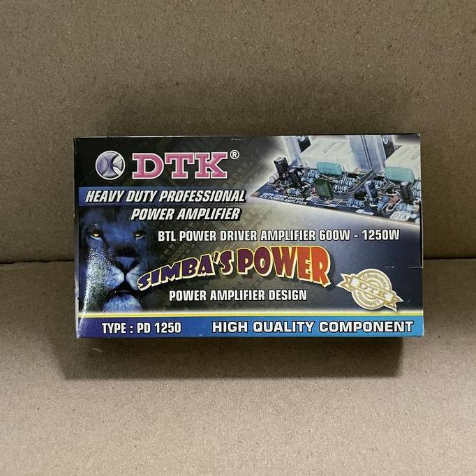 favorit] DTK Kit BTL driver Simba 600 - 1250 watt Power Ampli design | Pd 1250