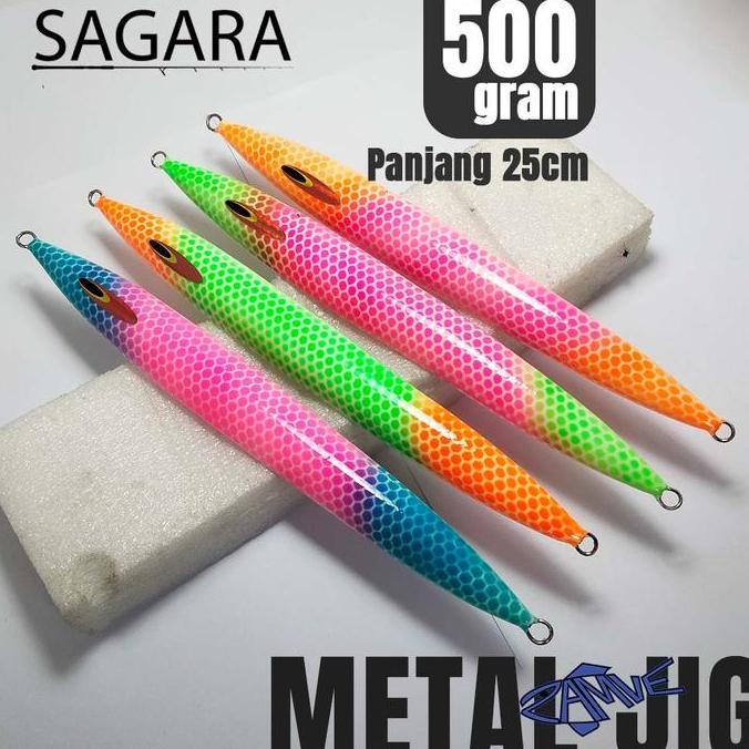 Metal Jig Zamve Sagara 500Gr Metal Jig 500Gr Metal Jig 500Gram