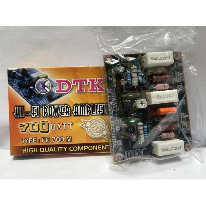 :::::::] DTK HI-FI Power Amplifier 700 Watt type: PD 700M | Driver Power