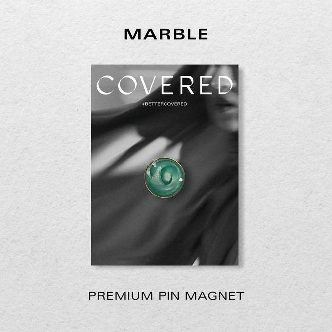 MARBLE HIJAB PIN MAGNET  | Peniti Hijab | Aksesoris Hijab