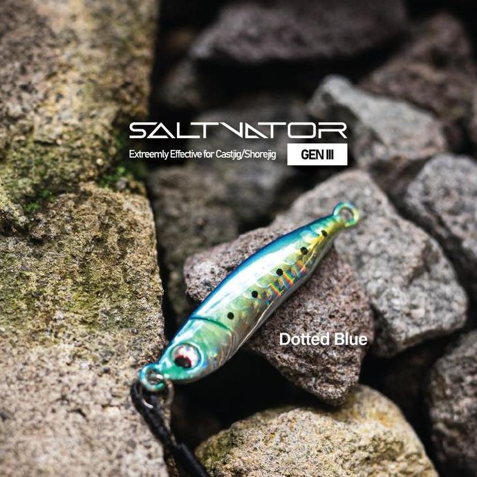 Lure Metal Jig Exodus Saltvator Gen III with Assist hook S-Jig 10g 15g 20g 40g 60g Metal Hunter Kill