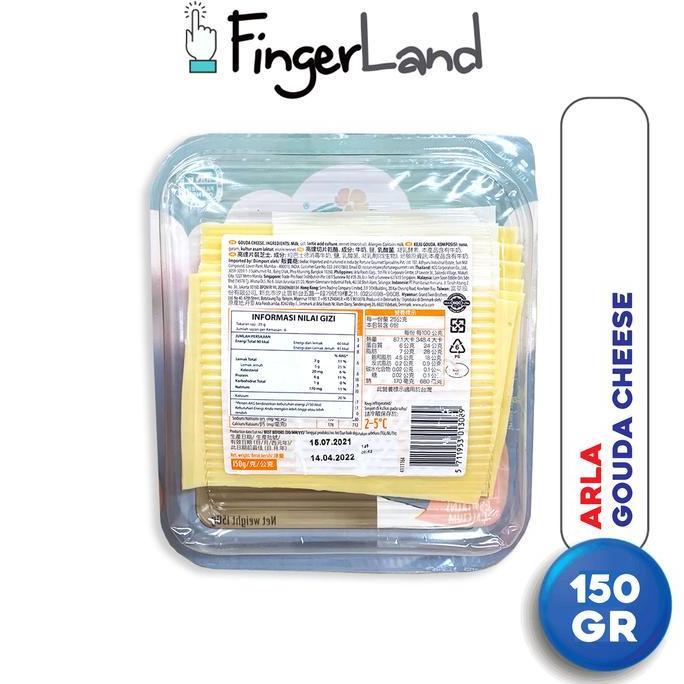 Used- Arla Gouda Cheese 150 Gram Keju Gouda Slice