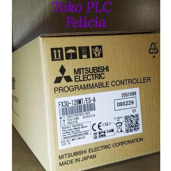 HARGA DISC - PLC MITSUBISHI FX3U-128MT/ES-A ORIGINAL FX3U-128MT/ES-A PLC Mitsubishi FX3U128MTESA FX3