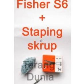 Fiser S6 skrup s6 fisher s6 dan staping s6 Visher s6 sekrup s6