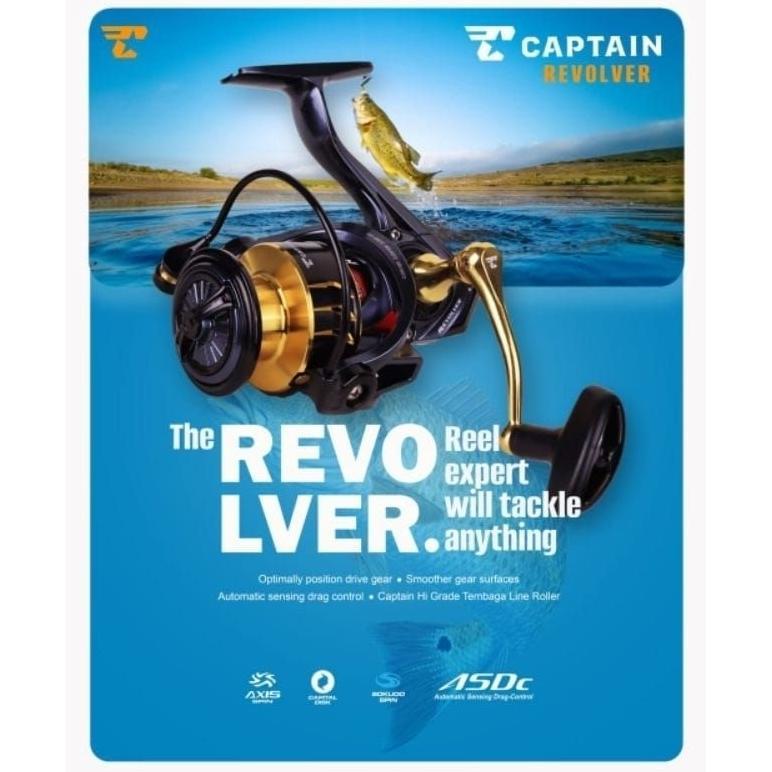 REEL CAPTAIN REVOLVER 1000 2000 3000 4000 6000 PH