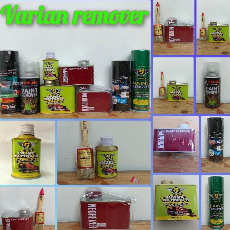 TERBARU CAMPUR link remover varian remover all merk remover penghapus cat perontok pengelupas cat mi