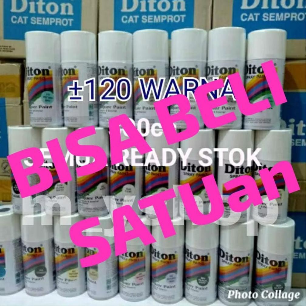 NEW PRODUCT A.Pilok Pilox Cat Semprot Diton 300cc black doff 884 clear 8540 putih 840 biru hitam 839