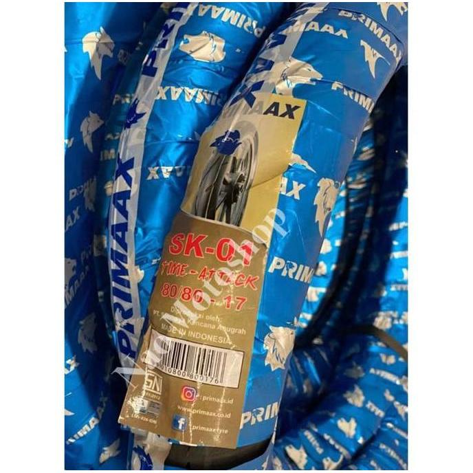 BAN PRIMAAX SK01 SK 01 RING 14 17 CACING NON TUBELESS 50/90 60/80 70/80 80/80 90/80 100/70 BEAT VARI