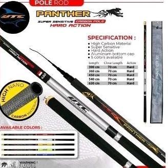 Joran Tegek UTC Panther Carbon Pole 360-630