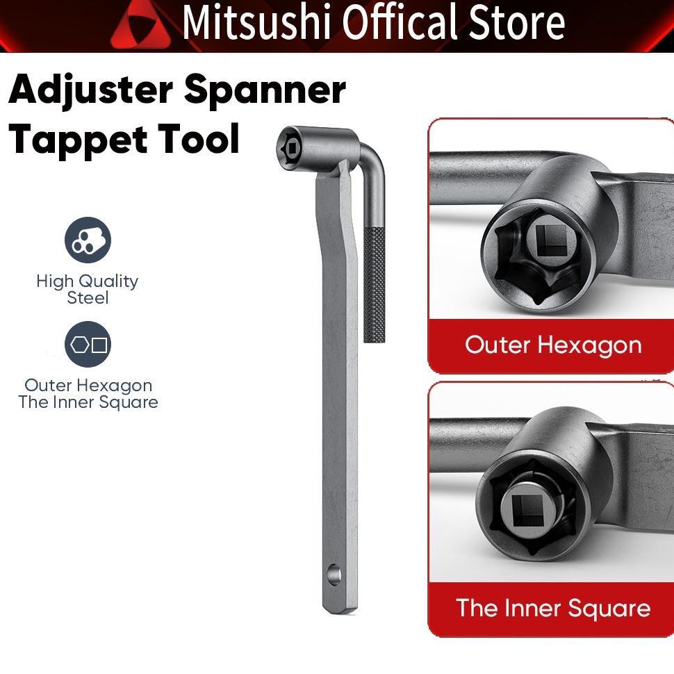 Mitsushi Kunci Setelan Klep L Motor 8 9 10 mm/ Setelan Klep Mesin Motor Kunci Stel Klep Motor / Pule