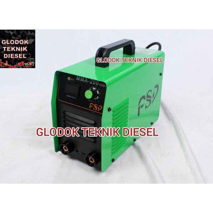 Mesin Las Inverter Mma 200 A Igbt Trafo Las Inverter Mma 200A Digital
