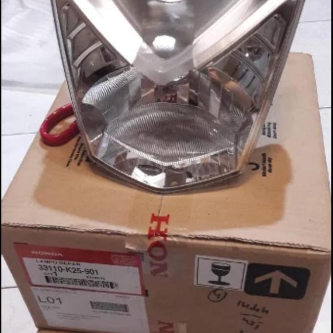 Reflektor Lampu Depan Honda Beat Fi Original Ahm 33110K25901