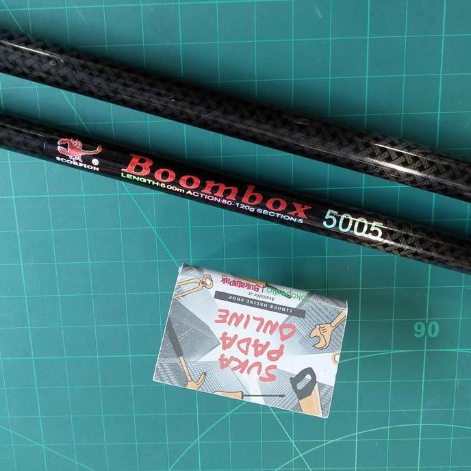 Joran tegek babon lawas Boombox 400 500 custom kolektor item