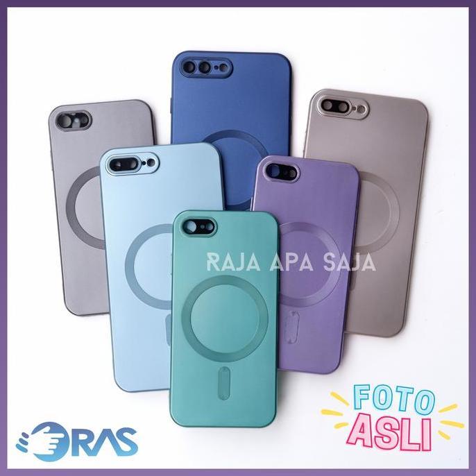 Catle- Softcase Ip Ip 7+ 8+ 7 8 Plus Magsafe Magnetic Casing Silicon Ip