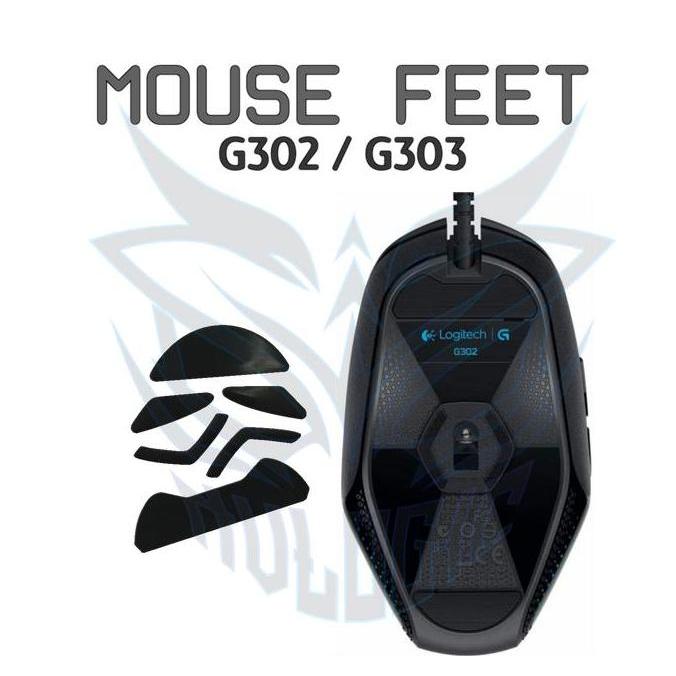 DE175 - Mouse Feet Glide Logitech G302 / G303