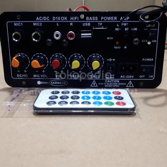 BEBAS ONGKIR - Modul kit Amplifier Hifi Karaoke Portable with Bluetooth .