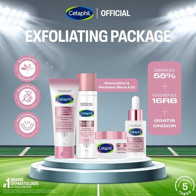 Cetaphil Bright Healthy Radiance Exfoliating Package
