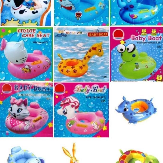 BABY BOAT PELAMPUNG RENANG ANAK/PELAMPUNG DUDUKAN/PELAMPUNG BABY BOAT KARAKTER