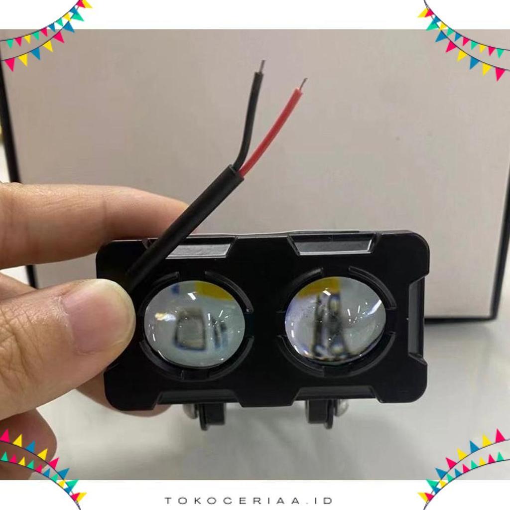 Diskon Lampu Tembak Sorot Led Laser 2 Mata Model Slim Lampu Sorot Led Lampu Tembak Sql 2 Mata Slim L