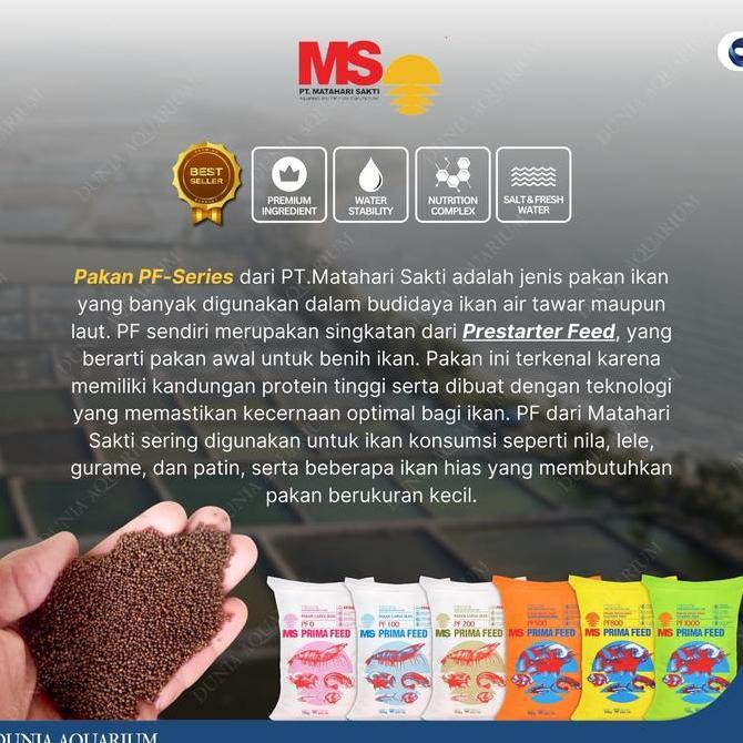 Pakan Benih Ikan Protein 40% Kemasan 10kg per Karung / Pelet Benih Ikan, Pelet Ikan Cupang, Pelet Ik