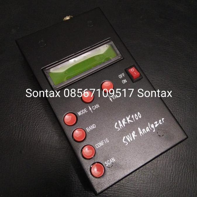 ANTENA ANTENNA ANALYZER SWR METER IMPEDANSI IMPEDANCY HF SW 60MHZ STX27