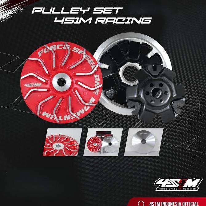 PULLEY SET PULLY RUMAH ROLLER BEAT FI AEROX VARIO PCX ADV 150 / 160 VESPA MIO M3 NMAX BEAT KARBU CAR