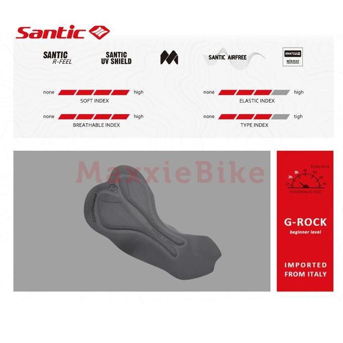Promo Santic Celana Sepeda Pria Bib Long Panjang Wm9C04115 Cod