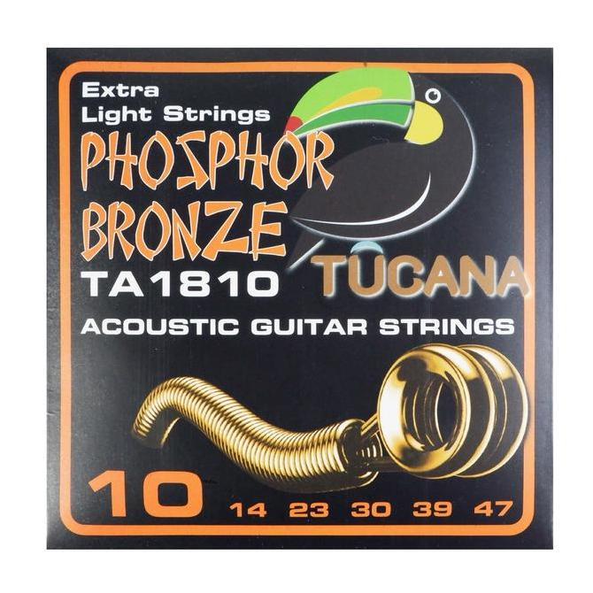 Senar Gitar Akustik (010-047) Phosphor Bronze Tucana TA1810