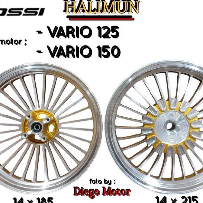 Velg Racing Vrossi Halimun Honda Vario 125, Vario 150 Sepasang/velg racing vrossi halimun honda vari