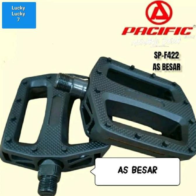 Promo Pedal Sepeda Bmx Pedal Sepeda Mtb Seli Minion Pedal As Besar Pedal As Kecil Pacific Pvc Cod