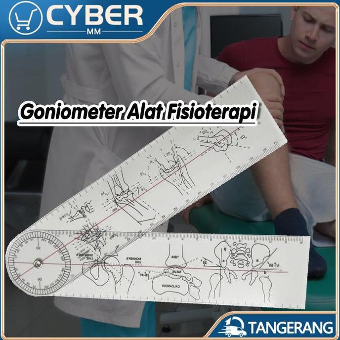 SYLVETI Goniometer Alat Fisioterapi / Goniometer Alat Fisioterapi Penggaris /