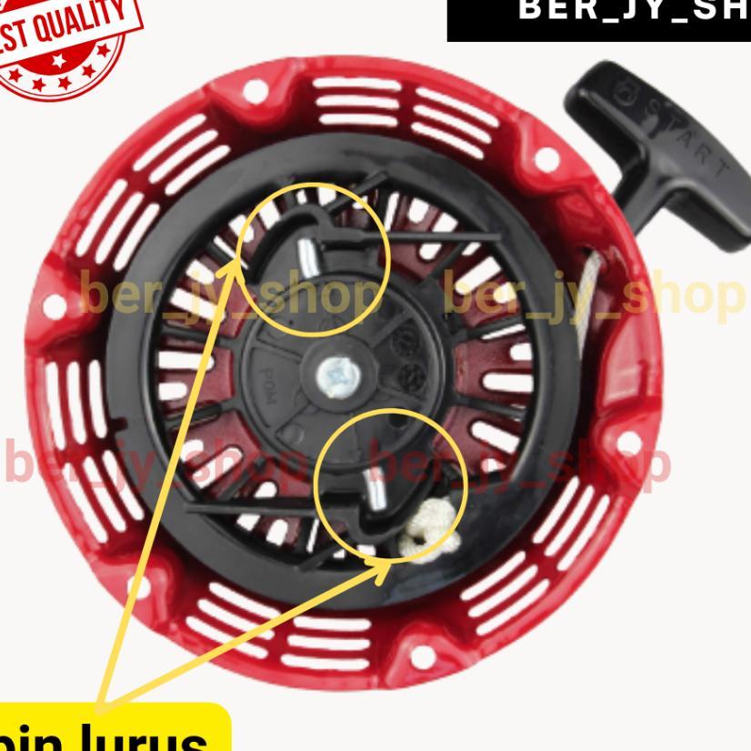 Recoil Stater # Honda Pin Lurus # Recoil Starter Kap Stater Tarikan Engkol Mesin Gx160 Gx200 Gx220 G