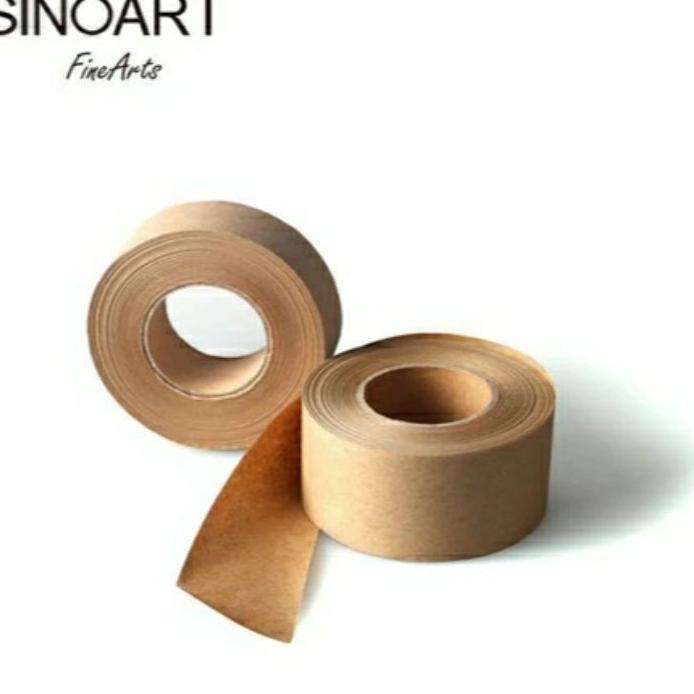 Sinoart Kraft Paper Tape Selotip Isolasi Lakban Air Kertas Coklat
