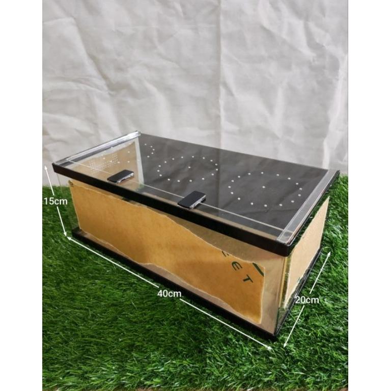 Akrilik Box Reptil / Kandang Hewan