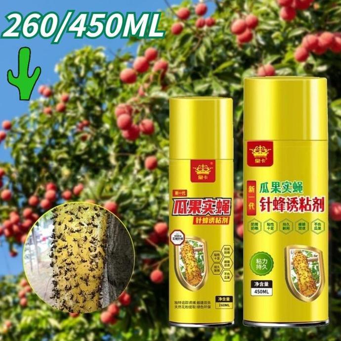 RGPOTZ 260/450ML Jebakan Lalat Buah Lem Perekat Lalat Lem Lalat Lem Untuk Lalat Buah