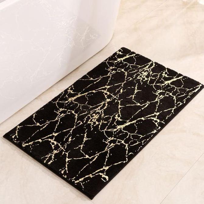AQZEVUN Keset Kamar Mandi Keset Lantai Bulu Keset Microfiber Bulu Halus