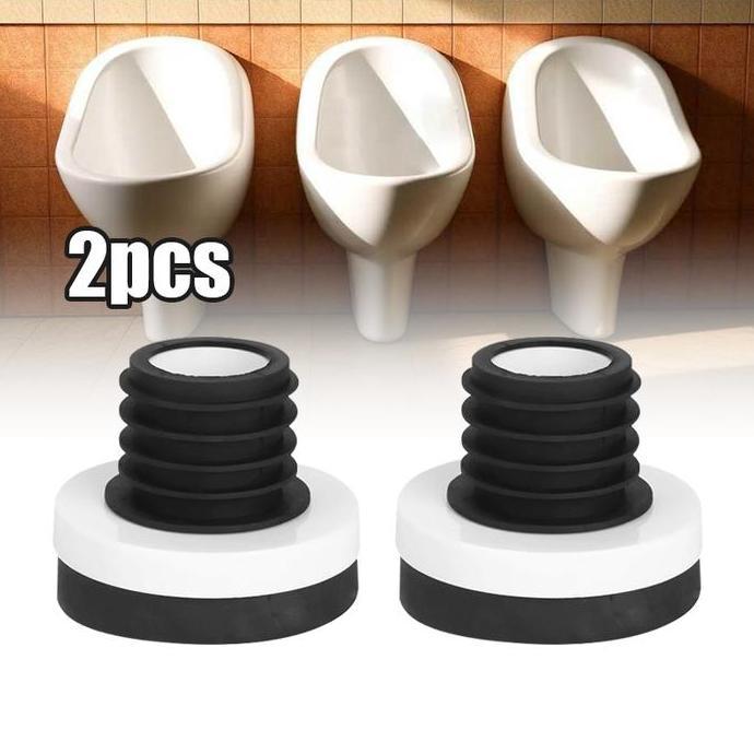 RGPOTZ ISI 2 Segel Luapan Urinoir Karet Dodol Closet Duduk Flens Karet Gasket Urinoir