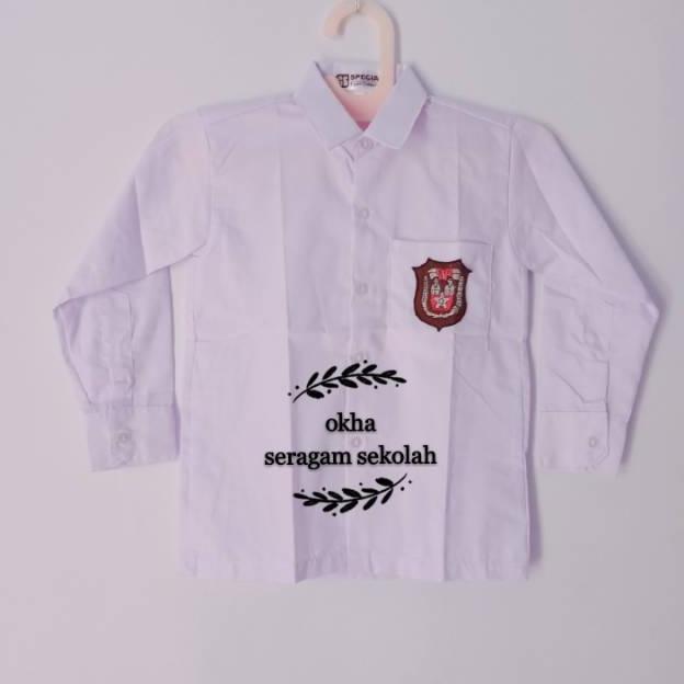 Berkualitas Baju Putih Gs Bet & Polos Lengan Panjang Sd/Mi Seragam Sekolah