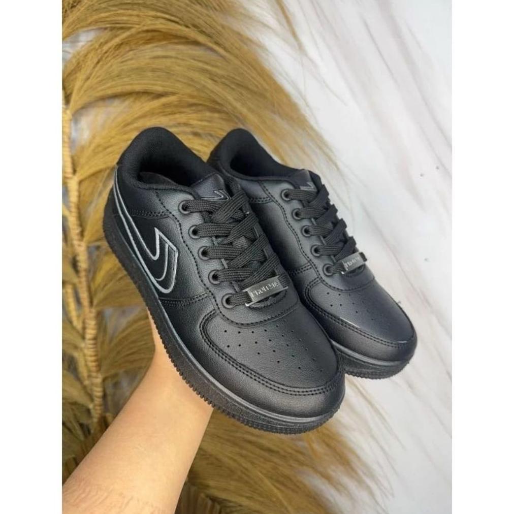 Terlaris Sepatu Sekolah Hitam Smp Sma New Era Terbaru Force One