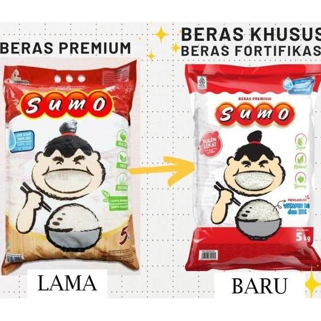 Beras Sumo Merah 5 Kg 5Kg Beras Sumo Kemasan Merah 5Kg 5Kg