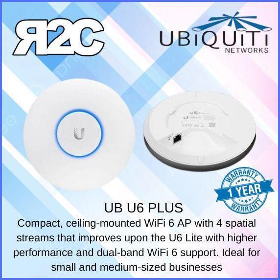 Tick- Ubiquiti U6 Plus Unifi 6 Plus Access Point