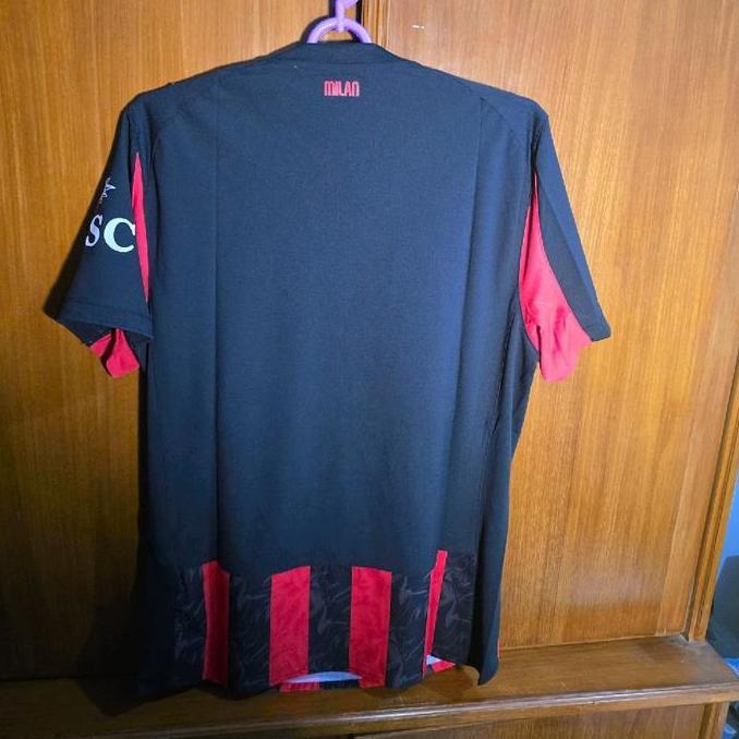 Jersey Ac Milan Home 2025/2026 Player Issue Original Ultraweave