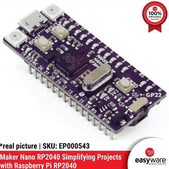 RASPBERRY PI RP2040 MAKER NANO RP2040 EWE27