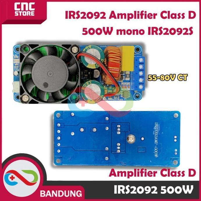 Warkah_bpd - IRS2092 Amplifier Class D 500W mono IRS2092S 500W Class D Amplifier