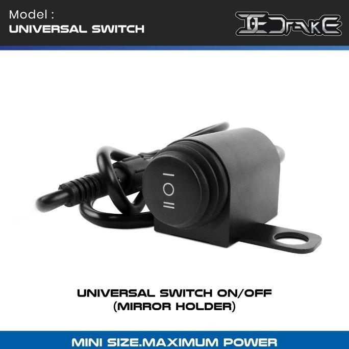 Aksesoris Drake Lampu Tembak Minimax Saklar Kabel Mode