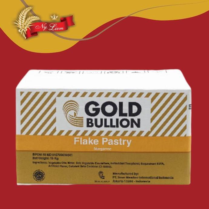 GOLD BULLION Flake Pastry / Margarine Pastry 15 kg