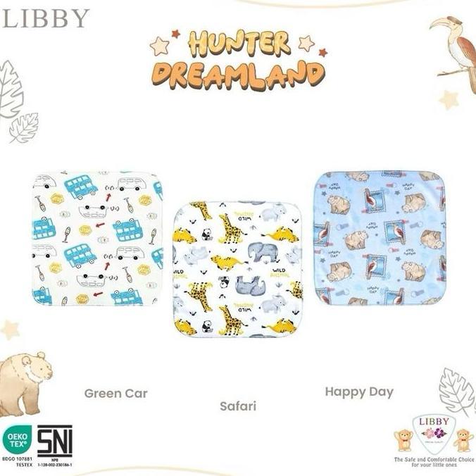 Sapu Tangan Anak Bayi Libby 3 pcs Sapu Tangan Baby Libby Halus Lembut